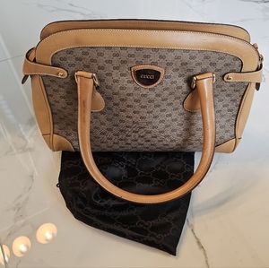 Beautiful Authentic Vintage Gucci Micro GG Bag